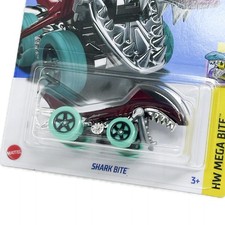 Hot Wheels Let's Race Shark Bite Maroon 2024 HW Mega Bite