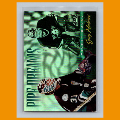 Guy Hebert /2500 #7 1997-98 Leaf Pipe Dreams Anaheim Mighty Ducks Hockey Card