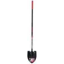 Poweredge 48 In. Fiberglass Handle Super Socket Digging Shovel