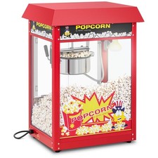 Popcornmaschine Popcornmaker Snack-Automat retro 5 - 6 kg/h (16 l/h) 195 / 235 °