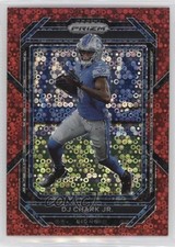 2022 Panini Prizm No Huddle Red Prizm 48/50 DJ Chark Jr #99 0su2