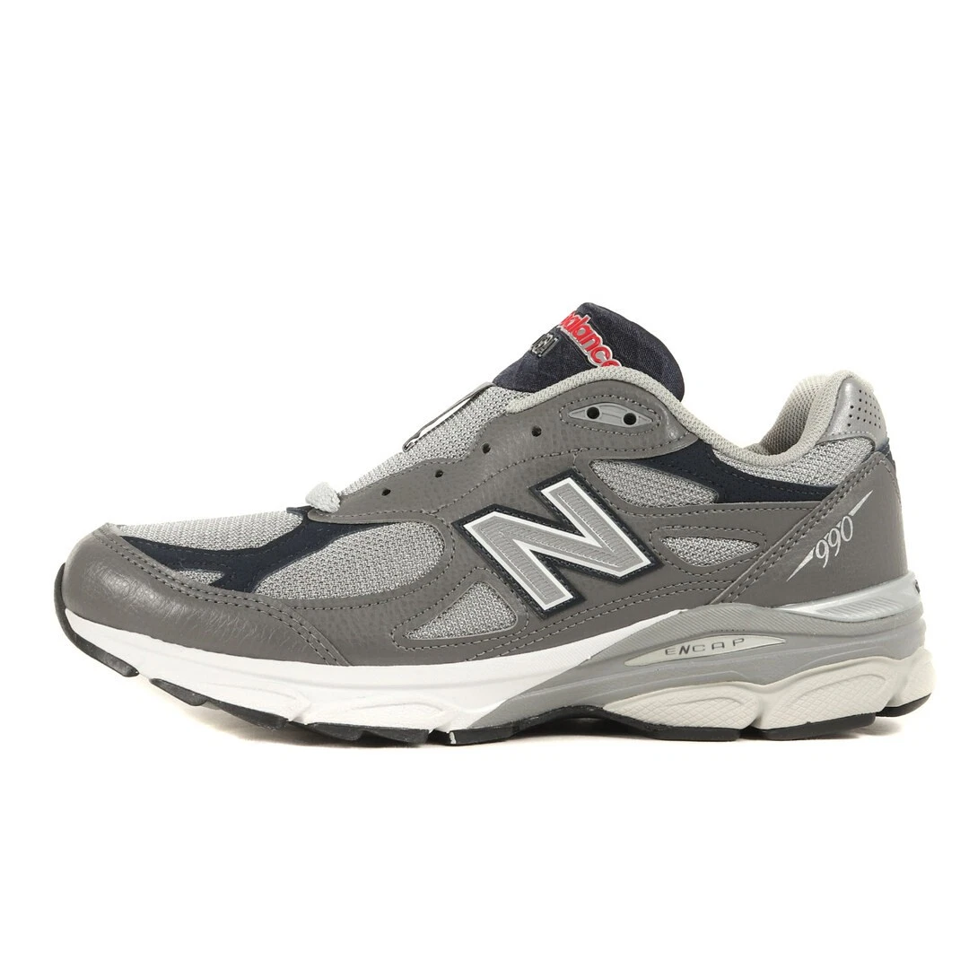 NEW BALANCE Misura: 27 0 cm 22AW M990 GJ3 V3 (MADE IN USA) Grigio US9 D Usato0
