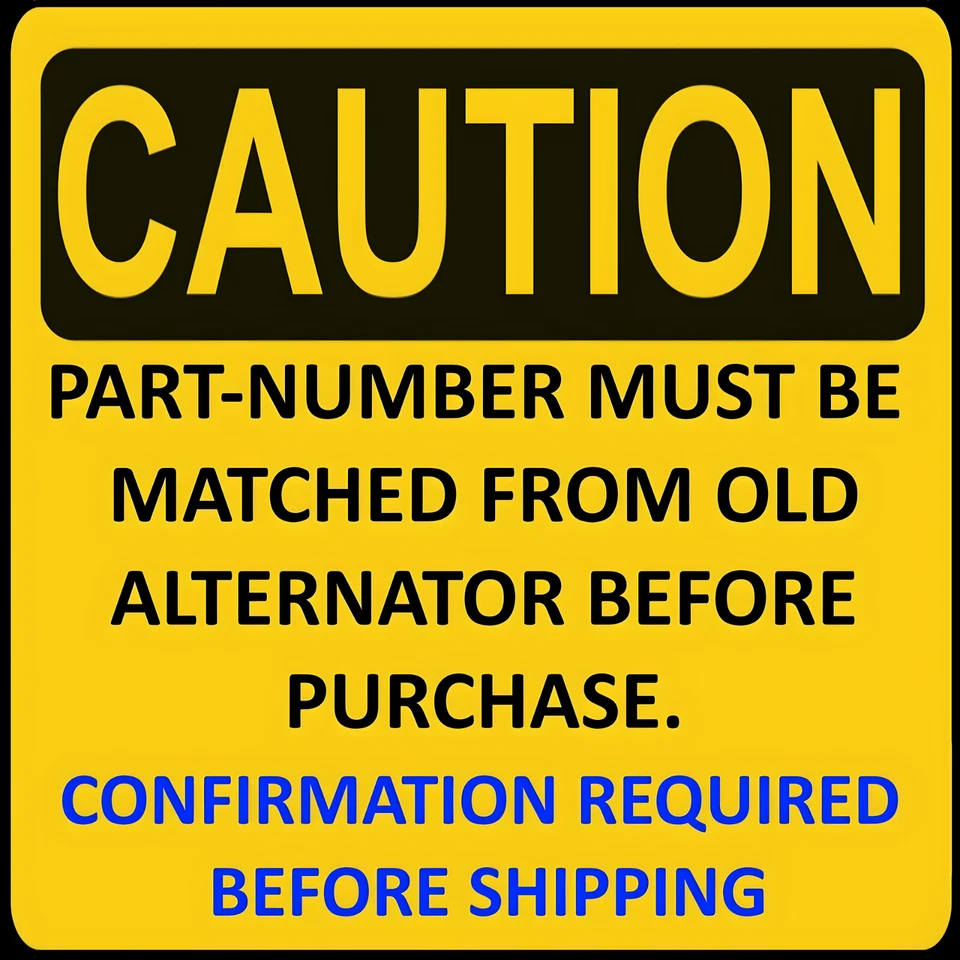 for LAMBORGHINI AVENTADOR S LP700-4 LP740-4 NEW ALTERNATOR 07C903015B 07C903015A - Image 2 of 4