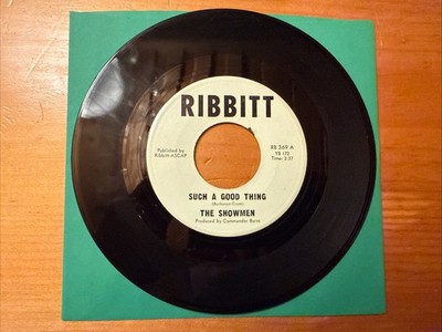 The Showmen   Such A Good Thing/Cranberry Music Ribbitt RB 369 45 7  Vinyl VG+