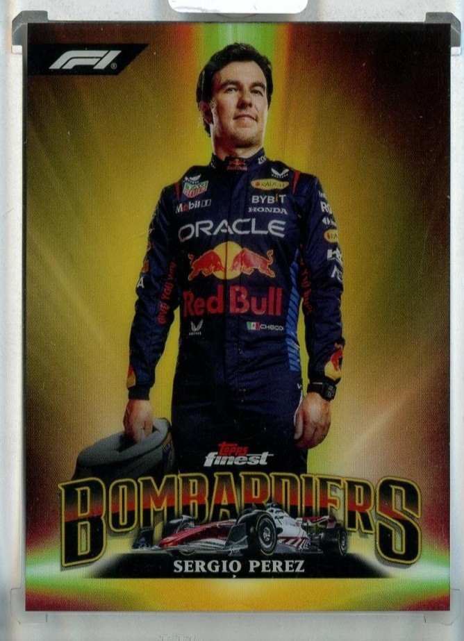 2024 Topps Finest Formula 1 Sergio Perez Bombardiers #BB2