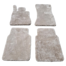 Genuine Sheepskin floor mats fits Rolls Royce Ghost Wraith Cullinan Phantom Dawn