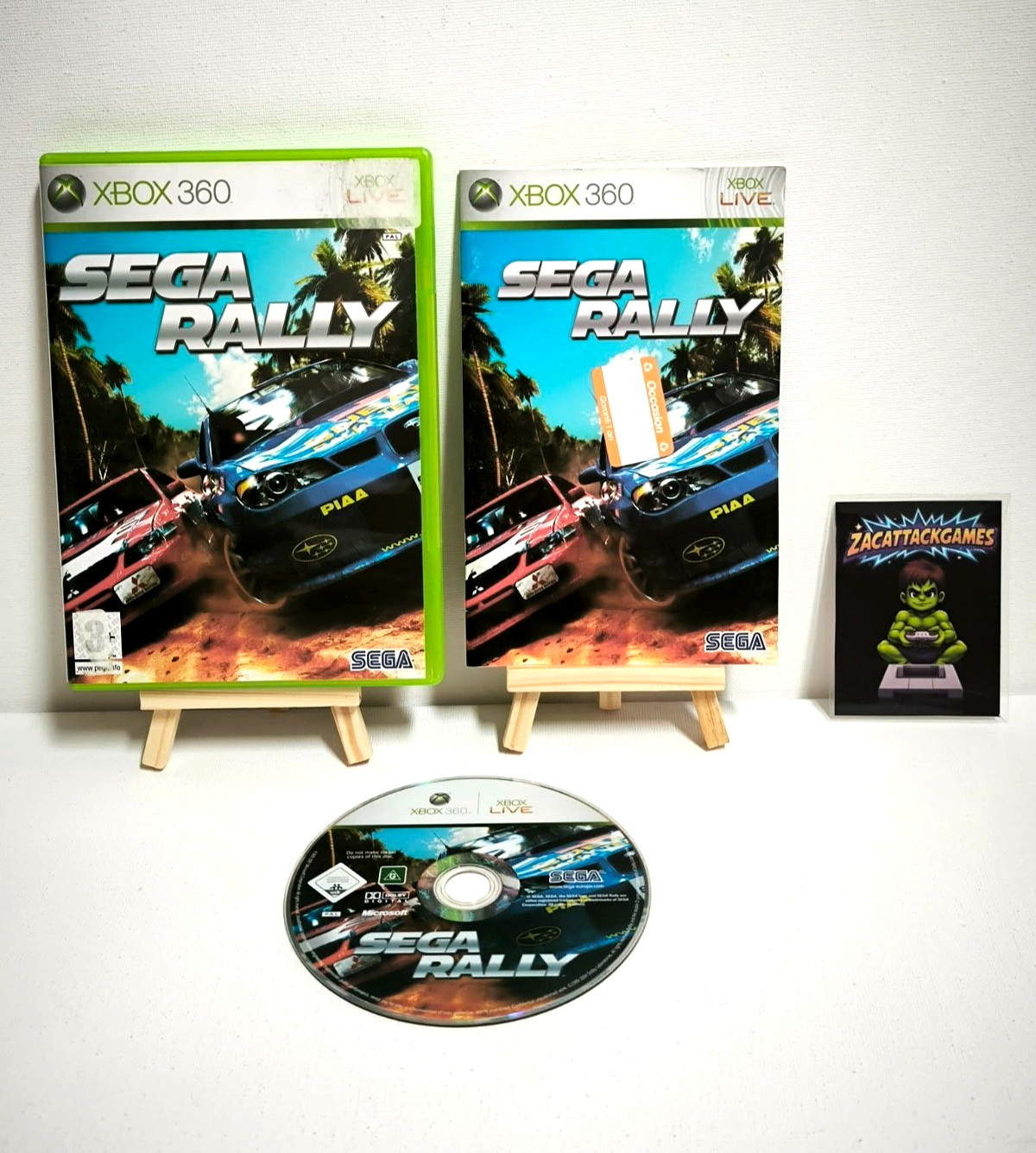 Sega Rally  Microsoft XBOX 360 envoi rapide et suivi