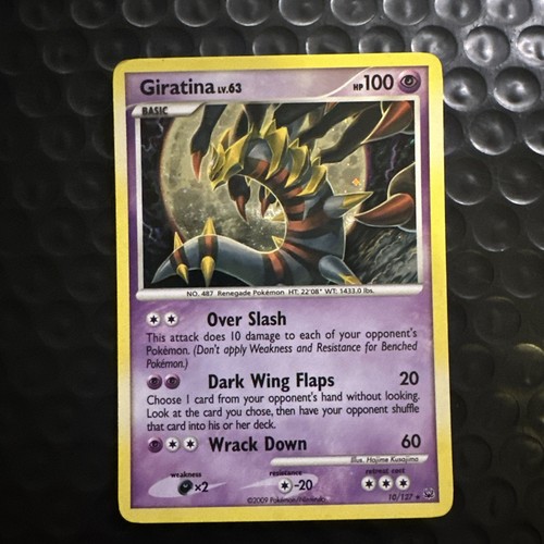Giratina LV. 63 Platinum Holofoil Rare 10/127 Pokemon TCG