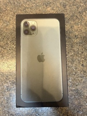 Apple iPhone 11 Pro Max BOX Only OEM 256GB with Earphones - Midnight Green