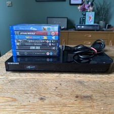 Samsung BD-F6500 3D Blu-ray DVD Smart Player Bundle With HDMI Cable And 7 Films