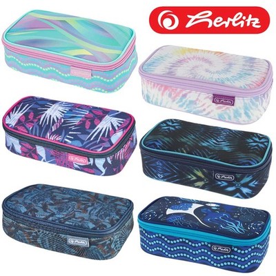 Herlitz Faulenzer beatBox bunt bedruckt Schlamper Federtasche Schüleretui Shop