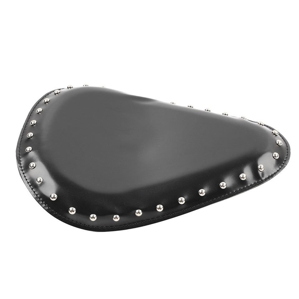 Motorrad Sitz Kissen Pad - 3 Zoll Erhöhung Für Bobber & Chopper - Schwarz