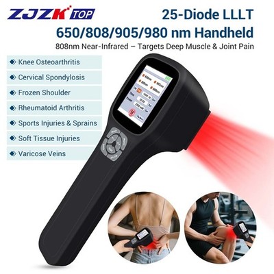 2.5W ClinicQuality Cold Laser Therapy for Muscle Recovery Tendonitis Pain Relief