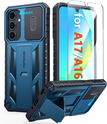 For Samsung Galaxy A17 Case Shockproof Sliding Camera Cover Screen Protector