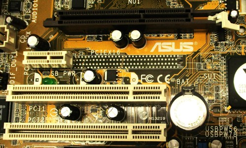ASUS P5V800-MX Intel Socket 775 ATX Motherboard, CPU, RAM Set, Tested - Zdjęcie 7 z 11