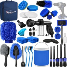 41Pcs Car Detailing Kit, Car Detailing Brush Set, Car Wash Cleaning Kit, Car ...
