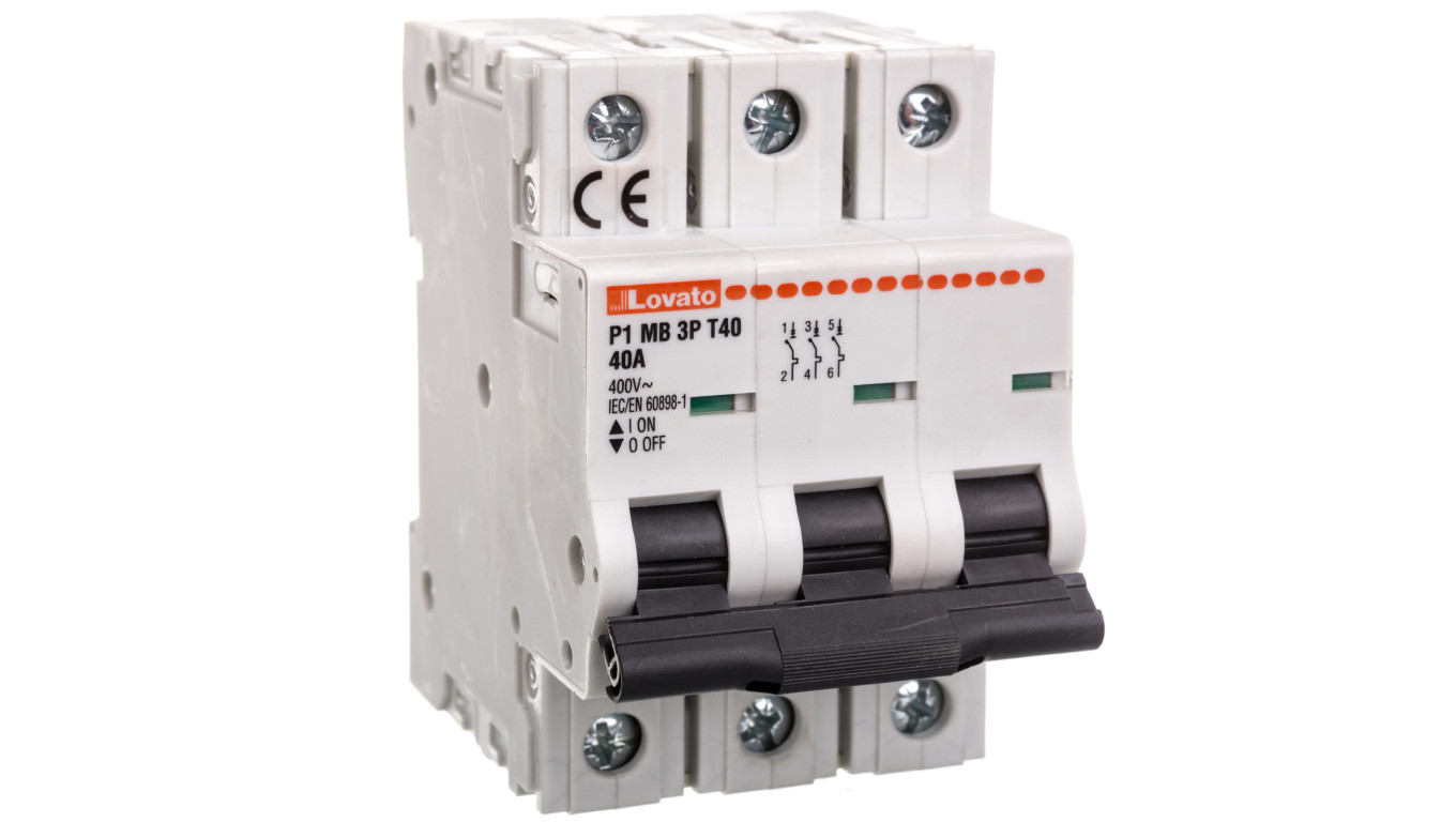 Power limiter 3P 40A 10kA P1MB3PT40 /T2UK
