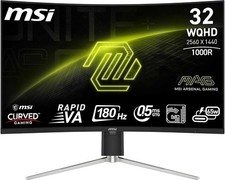 Image of MSI Curved Gaming Monitor 32" MAG 325CQRF QD E2 WQHD 2560 x 1440 EX-DISPLAY