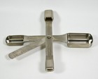 AMCO 18/8 Stainless Steel Precise Leveling Measuring Spoons Square 8506
