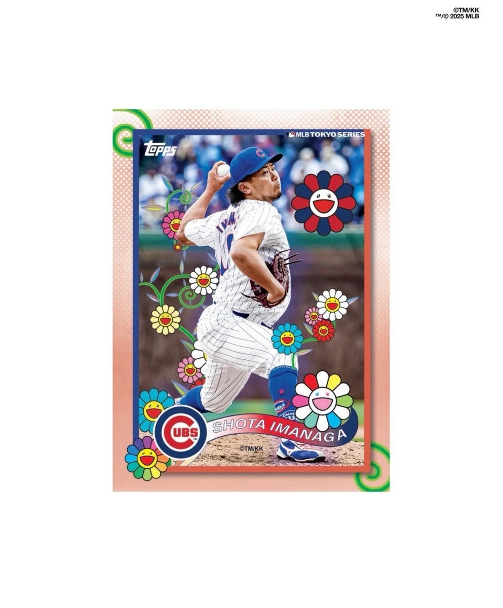Takashi Murakami + MLB World Tour Tokyo Series 2025 Topps Trading