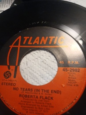 45 / Roberta Flack / 1973 / Jesse / No Tears (In The End)