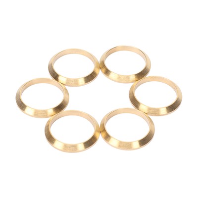 6x IN 14 Nixie Tubes Copper Ring DIY Clock Decorative Rings For IN 14 Nixie Hot