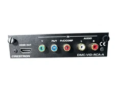 Crestron DMC-VID-RCA-A Analog Video Input Card Component/Composite to HDMI