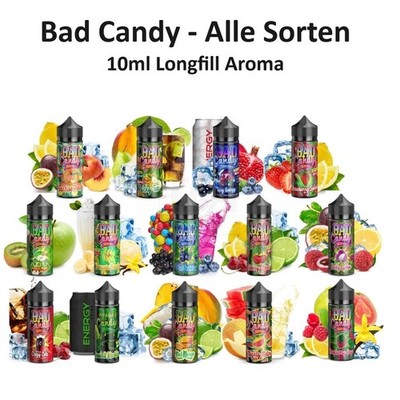 Bad Candy alle Sorten Longfill Aroma 10ml