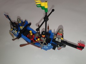 LEGO 6057 Knights Single Mast Sea Dragon Castle Sea Serpent Black Falcons