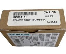 Siemens 3RQ31181AM00 OPC05181 Sirius Relay 24VDC 6A DIN Mount Box of 5