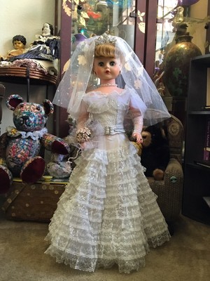 vintage grocery store dolls