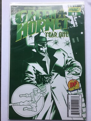 Green Hornet, Year One # 1. DF Exclusive. 1 of Only 2500. With C.O.A.