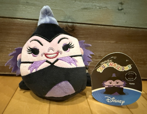 NWT Squishmallows Select Series Disney Villains 4" Yzma Mini Plush Figure