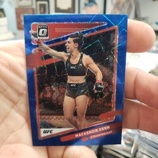 2022 Panini Donruss Optic UFC Blue Velocity MacKenzie Dern # 21