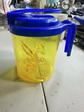 Vintage 1994 Nestle Quik Powder Measuring & Dispensing Plastic Container Cup 