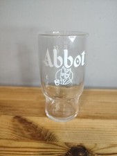 Abbot Ale Half Pint Glass 2022 Rare Pub Bar Man Cave B52