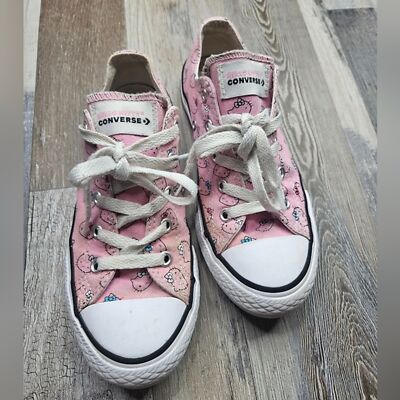 Converse x Hello Kitty Sanrio Low Sneakers Girls Youth Pink