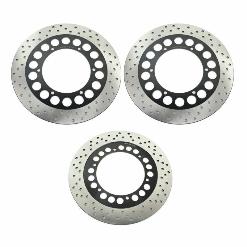 For YAMAHA Full Set Brake Discs Rotors Pads V Star 1100 XVS1100 Custom 2000-2008 - Изображение 2 из 4
