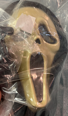 Ghost Face Mask Costume SCREAM Halloween Cult Horror Scary Movie Blood Pump NEW