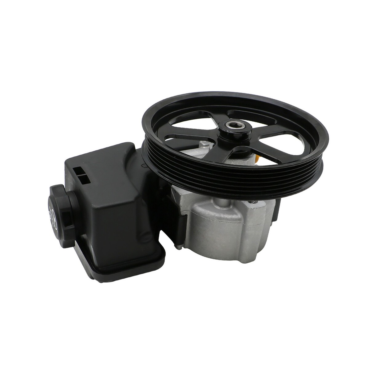 Power Steering Pump w/ Reservoir & Pulley for 2010-2012 Chevrolet