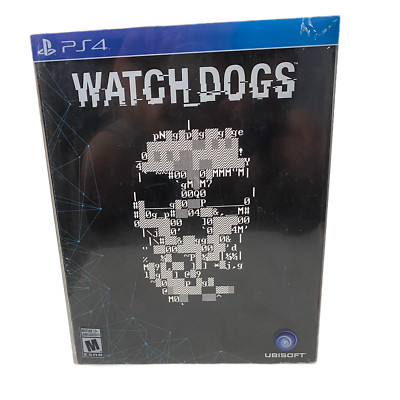 Ubisoft PS4 Watch Dogs Aiden Pearce Figurine Limited Edition Open Box 