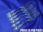 WALLACE LUCERNE STERLING SILVER STRAWBERRY FORK - EXCELLENT CONDITION MONO