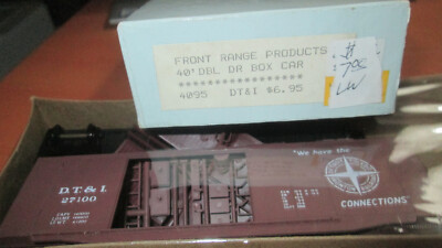 HO Scale Front Products D.T. & I. 27100 WE Have the Connections 40' Box Car