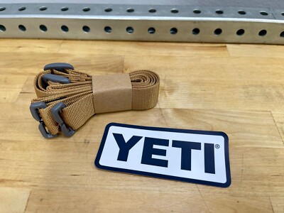 New YETI Soft Shoulder Strap Brown Sling Strap Only rei + YETI STICKER