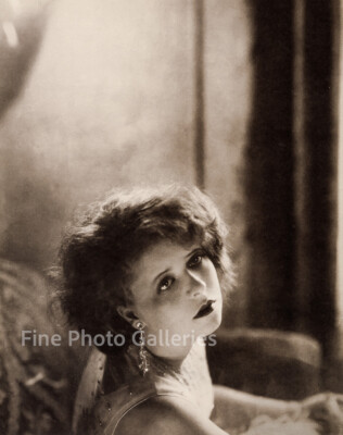 1929 Vintage CLARA BOW Movie Film Actress By EDWARD STEICHEN Photo Engraving Art
