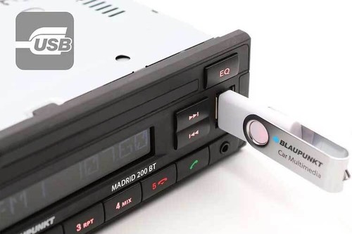 Blaupunkt USB AUX Bluetooth MP3 Autoradio für BMW Z4 E85 (2003-2008) - Bild 6 von 10