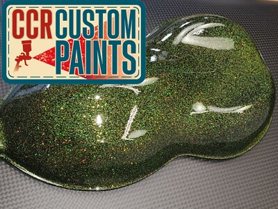 METALLFLOCKE METALFLAKE WALDGRÜN HOLOGRAFISCH 200G FEIN TOP QUALITÄT AUTOMOBILE