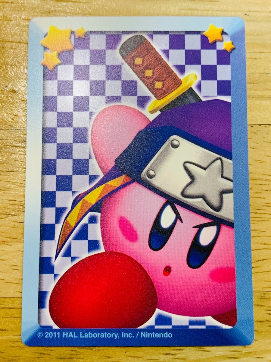 Kirby Ninja W-14 Card Nintendo From Japan CAB-94 F/S | eBay