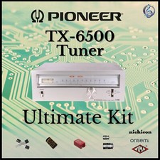 Pioneer TX-6500 II Tuner Ultimate Upgrade Kit Genuine Parts Restoration