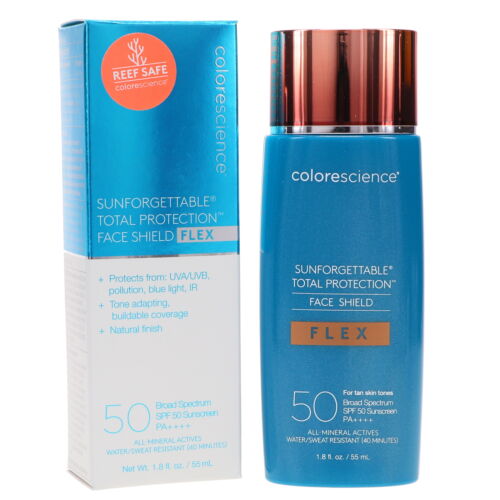 Colorescience Sunforgettable Total Protection Face Shield Flex SPF 50 Tan 1.8 oz - Picture 7 of 8